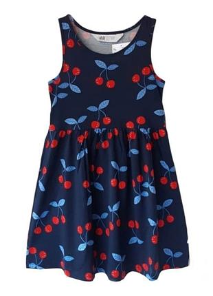 Летнее платье, сарафан на девочку h&amp;m р.110/116 (4-6 лет)