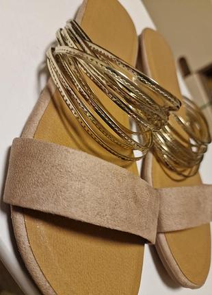 Босоніжки шльопки сандалі zara p.40 (25.5см)3 фото