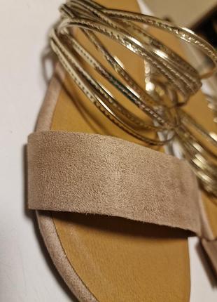Босоніжки шльопки сандалі zara p.40 (25.5см)7 фото