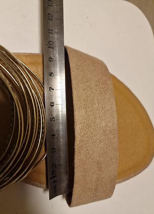 Босоніжки шльопки сандалі zara p.40 (25.5см)10 фото