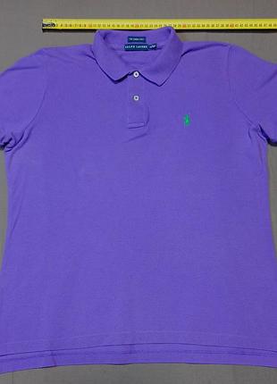 Плечі 39 см  four-stitch lauren поло колір світлофіолетовий size xl 175/100a