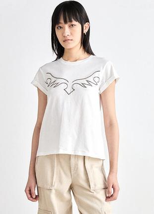 Allsaints футболка randal anna tee  print  /12366/