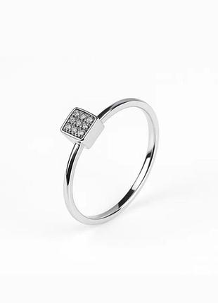 Серебряная кольца куб