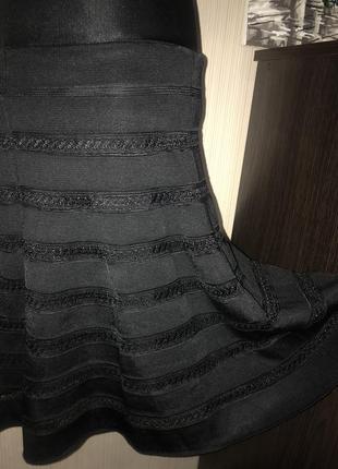 Бандажное платье черное классика3 фото