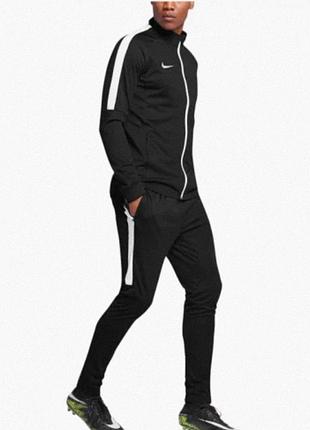 Костюм спортивный nike tracksuit dry squad black/white