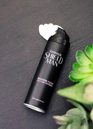 Піна для гоління shield man amino acid, 200 мл