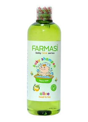 Детский шампунь baby love olive, 360 мл