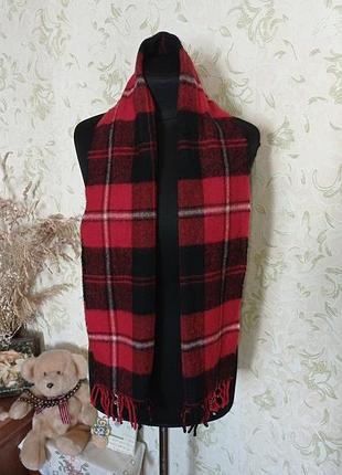 Шарф hector russell clan tartan collection 100% lambs wool