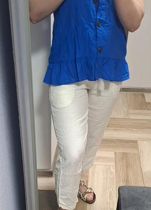 Льняные брюки 2