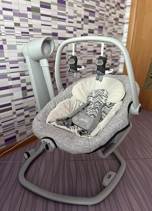 Крісло-гойдалка 2 в 1 joie serina