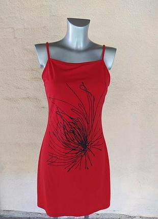 Сарафан майка туника красное 46 - 48