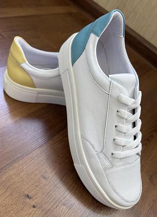 Кожані кеди