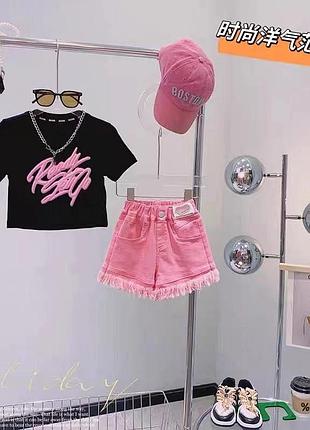 Детский летний комплект на девочку