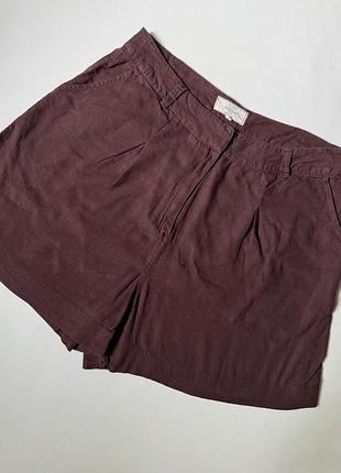 Шорти льняні