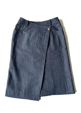 Асиметрична спідниця christian dior size 38/s-m