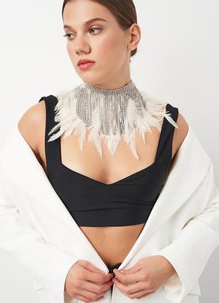 Нова прикраса на шию чокер колье намисто zara