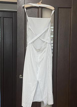 Сукня максі з відкритою спинкою zara
