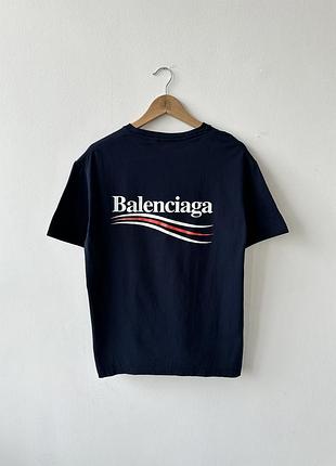 Balenciaga big logo футболка