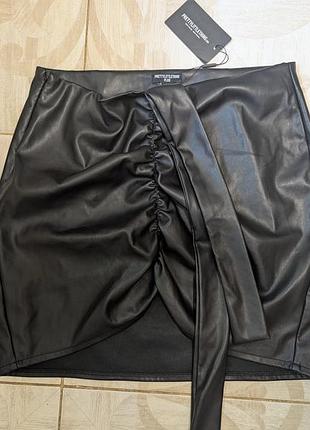 Міні спідниця пушап з бантом р.46 5