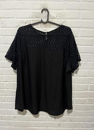 Жіноча ажурна футболка з прошви від emery rose