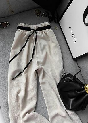 Женские брюки летние брюки брюки с карманами средняя посадка легкие брюки на каждый день