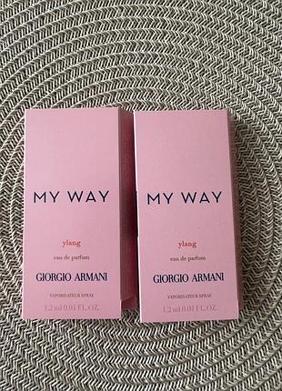 Пробник armani my way ylang парфумована вода для жінок