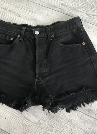 Стильні базові джинсові шорти levi’s2 фото