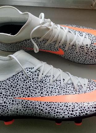 29см.бутси nike mercurial superfly club cr7 fg/mg cz5901-180(оригинал)