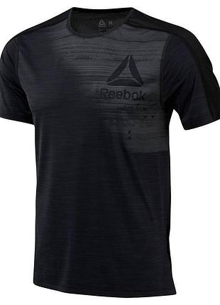 Спортивна футболка reebok graphic move tee 2 activechill