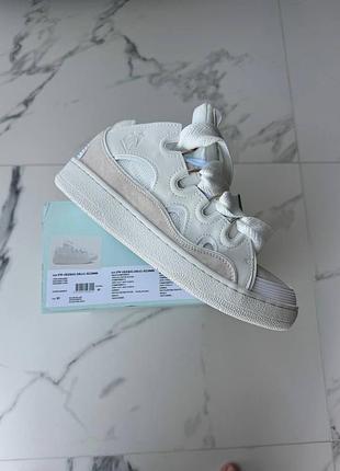Мужские кроссовки lanvin curb white
