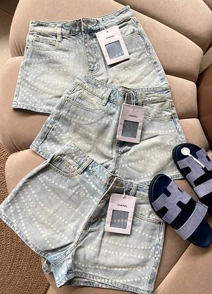 Брендові жіночі короткі джинсові шорти
