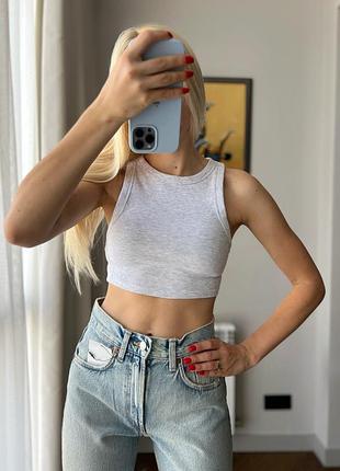 Топ зара , топ сірий zara