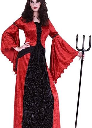 Відьма ведьма вампир вампірша вампиресса дияволиця чертовка середньвічна принцеса сукня карнавальна
