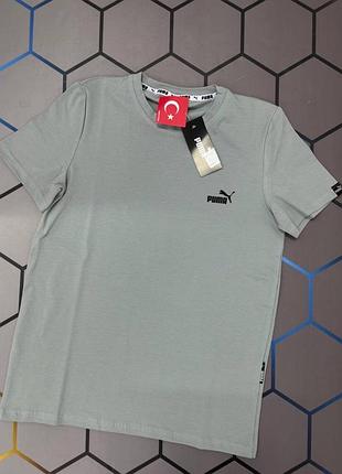 Футболка чоловіча сіра puma,nike норма/батал/супербатал