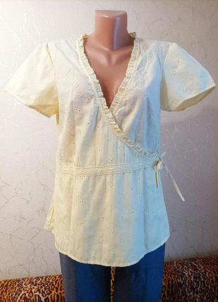 Блуза на запах