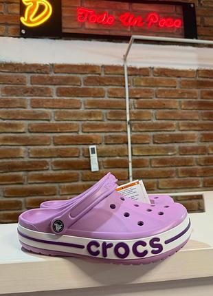 Жіночі крокси crocs w10 bayaband clog orchid