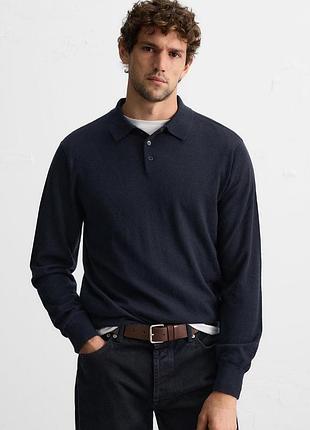 Поло зі 100% кашеміру zara