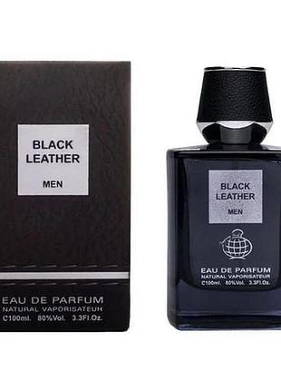 Fragrance world black leather парфумована вода чоловіча, 100 мл.