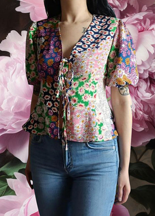 Супермодна як нова блузка жіноча блуза topshop 
 🍓 1+1=3 🍓