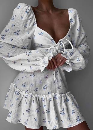 Платье из муслина