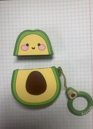 Силиконовый чехол alitek для наушников apple airpods 1 / 2 avocado