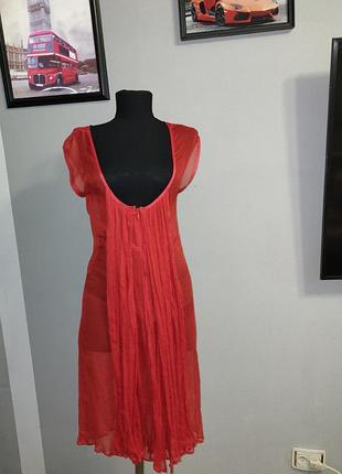 Платье из натурального шелка limited collection.