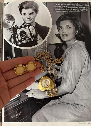 Вінтажні сережки +годиник