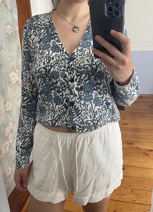 Кардиган кофта у принт