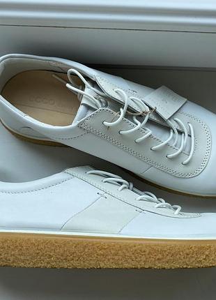 Шкіряні напівчеревики ecco crepetray , 44 розмір