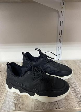 Кожаные кроссовки ecco elo, 36 размер