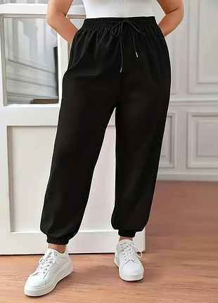 Женские штаны султанки, хлопок р.4xl