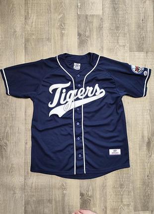 Бейсбольная футболка джерси elsiglo geneva tigers baseball team lsrb jersey No44 alex