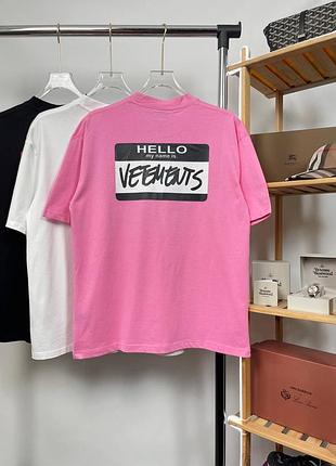 Футболка vetements
