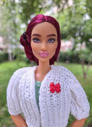 Брошка для ляльки, хендмейд, пряжка, ґудзик